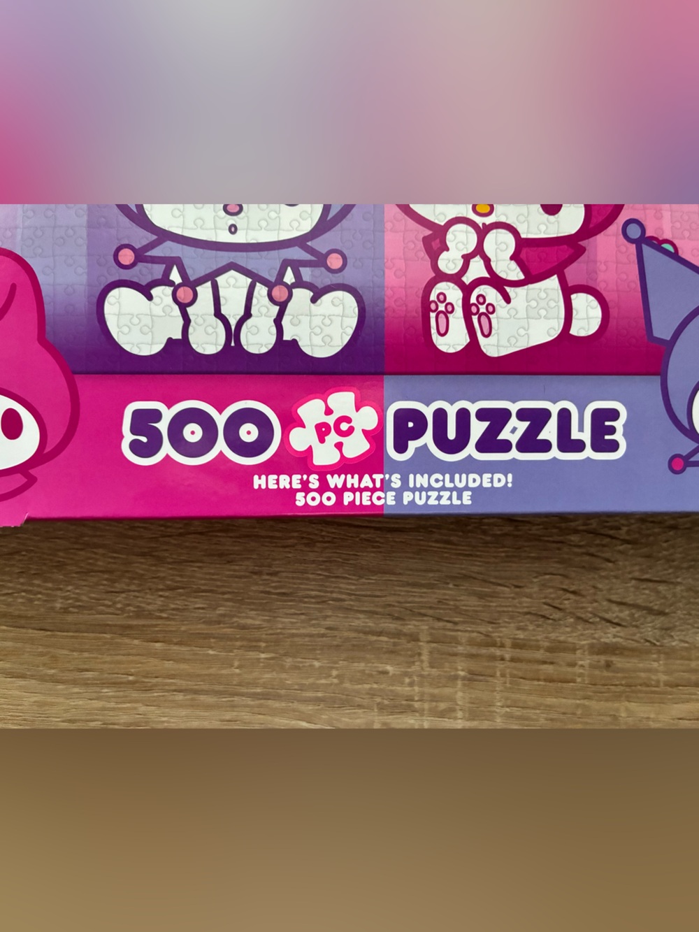 My Melody and Kuromi and Hello Kitty Bundle - Puzzle and Stickers - Picture 3 of 12